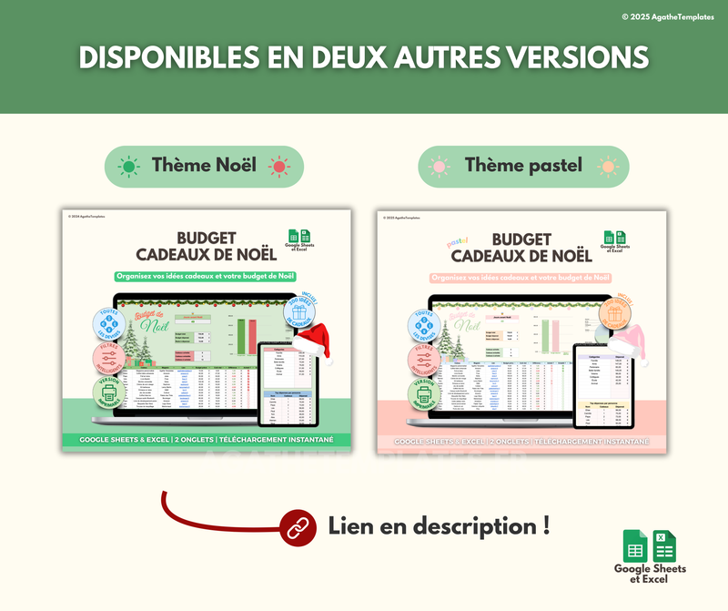 Budget cadeaux de Noël sombre