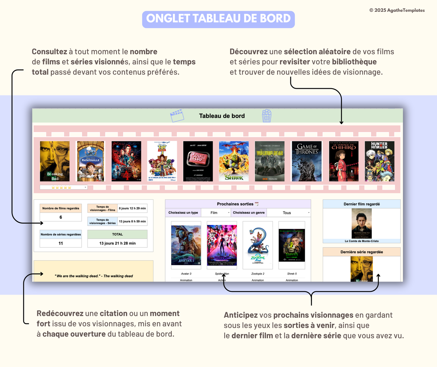 Suivi de films et de séries