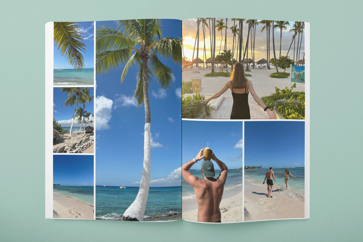 6 ModÚles de Livre Photo Imprimé France. Photobook de voyage personnalisable. Book de voyage à imprimer, livre déco, modÚle Canva