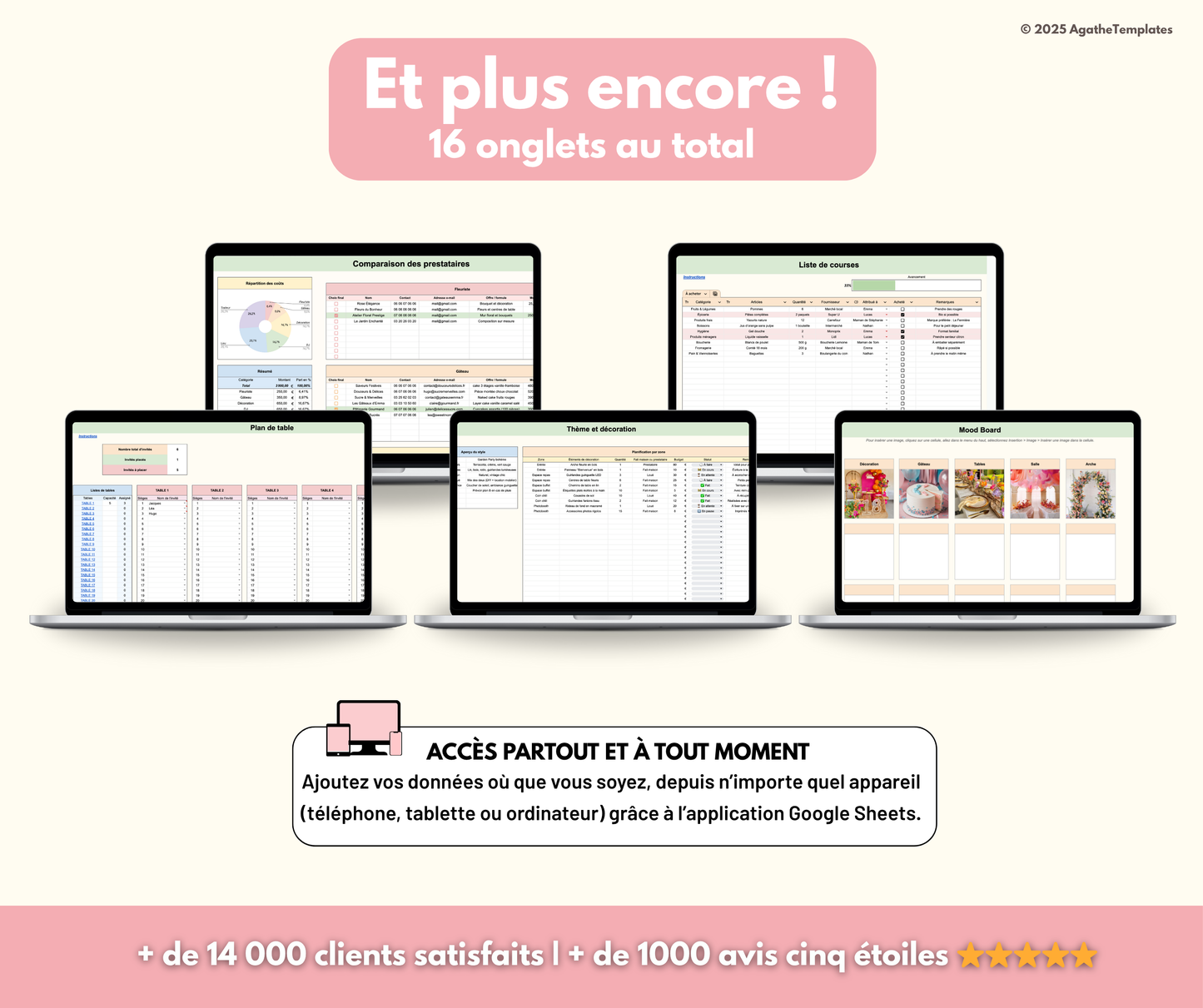 Planificateur d'événement