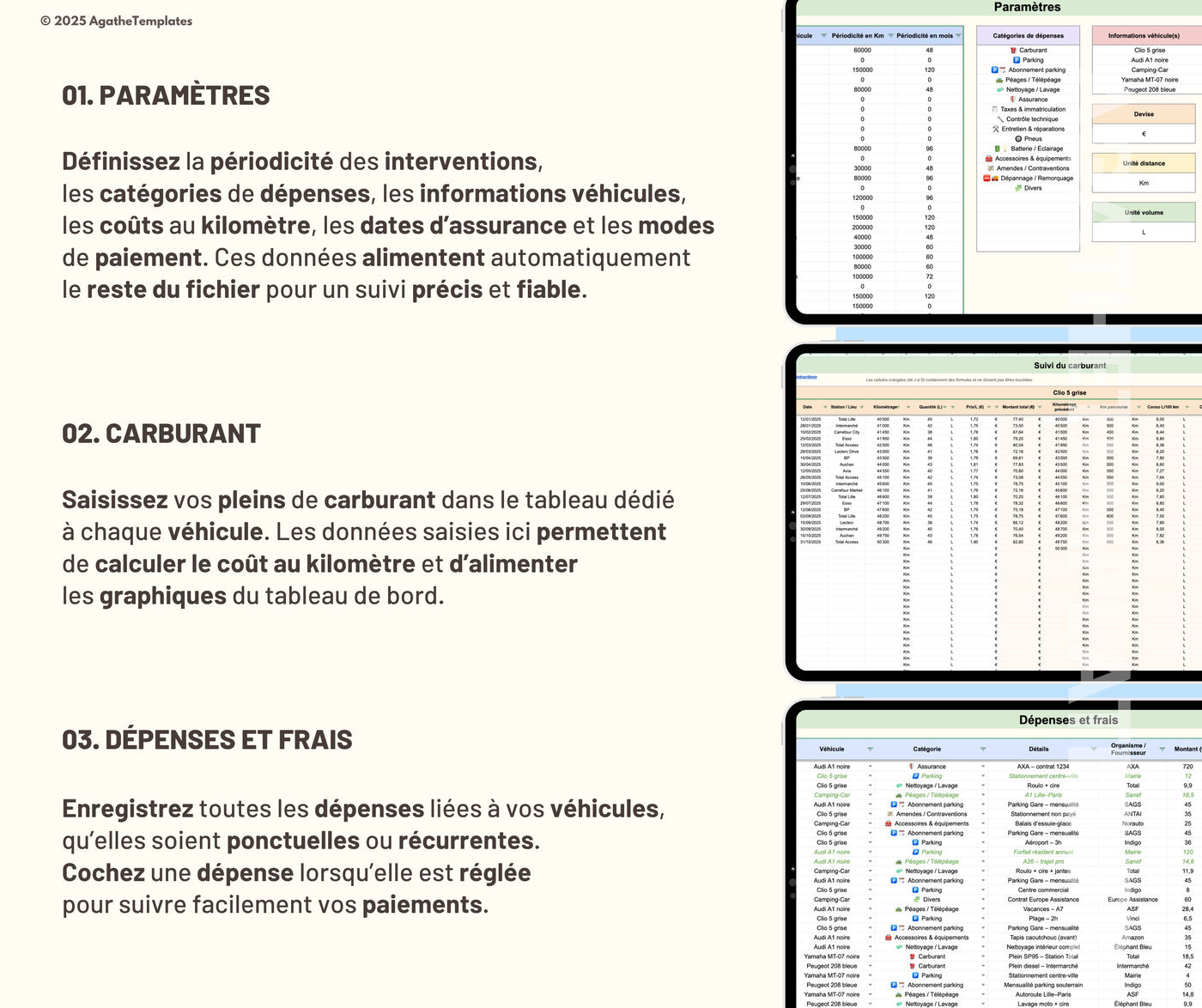 Suivi véhicules et entretien