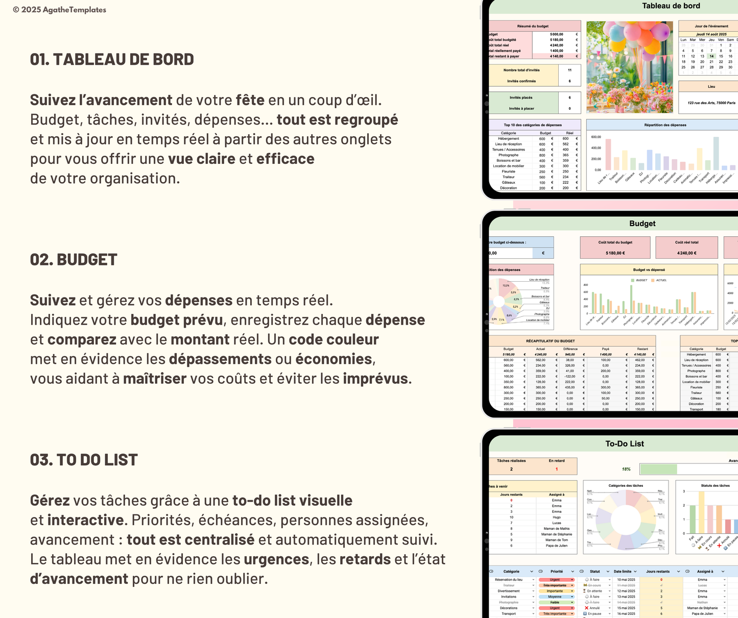 Planificateur d'événement