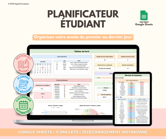 Planificateur étudiant