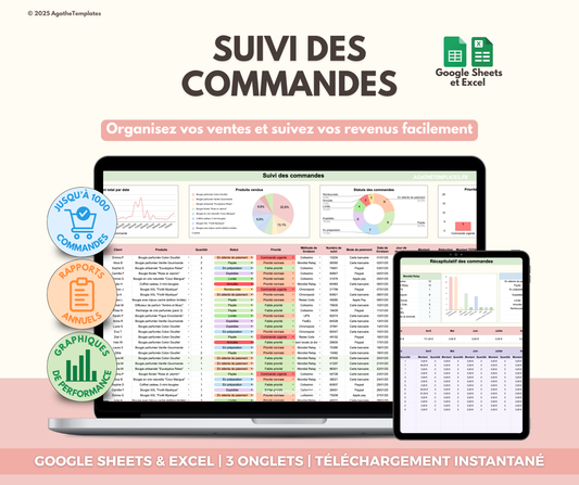 Suivi des commandes