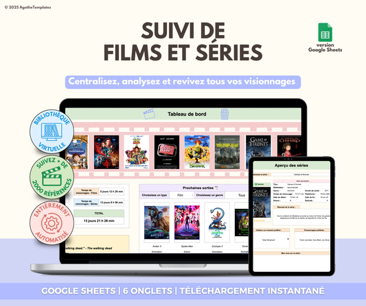 Suivi de films et de séries