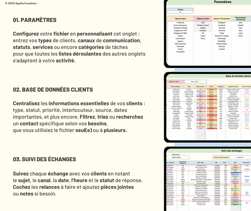 Base de données clients