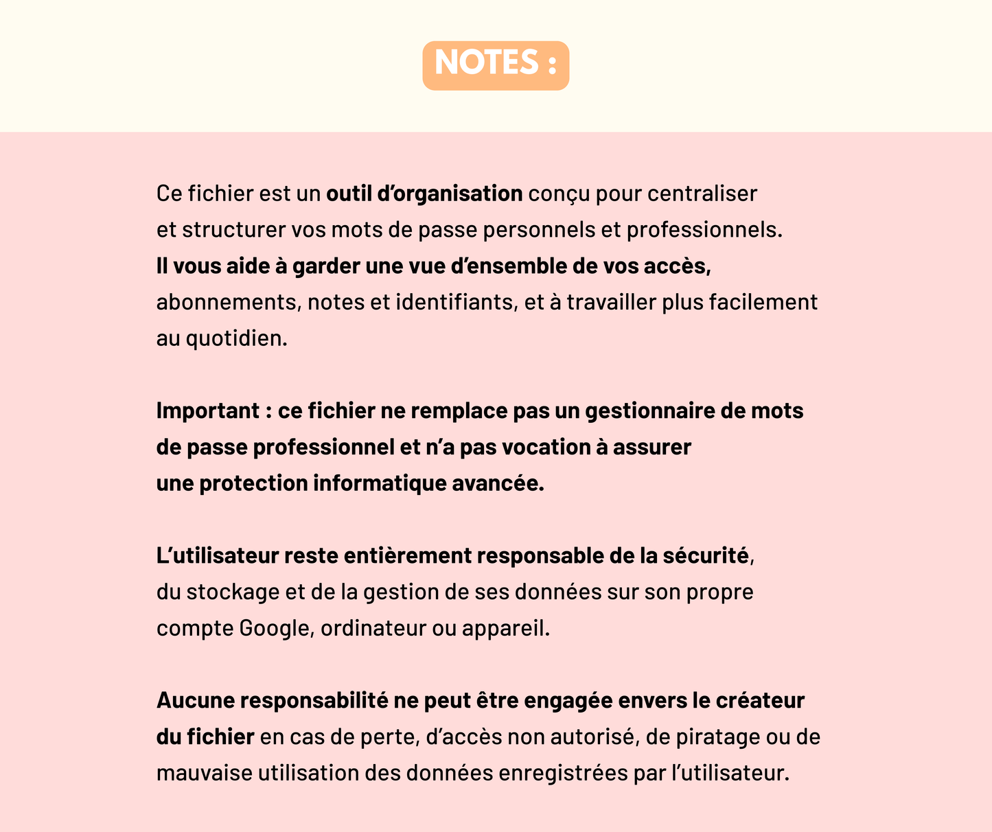 Gestionnaire de mots de passe