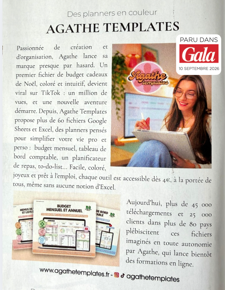 Agathe Templates&nbsp;dans les médias