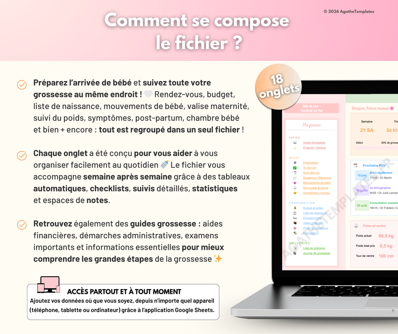 Planificateur de grossesse