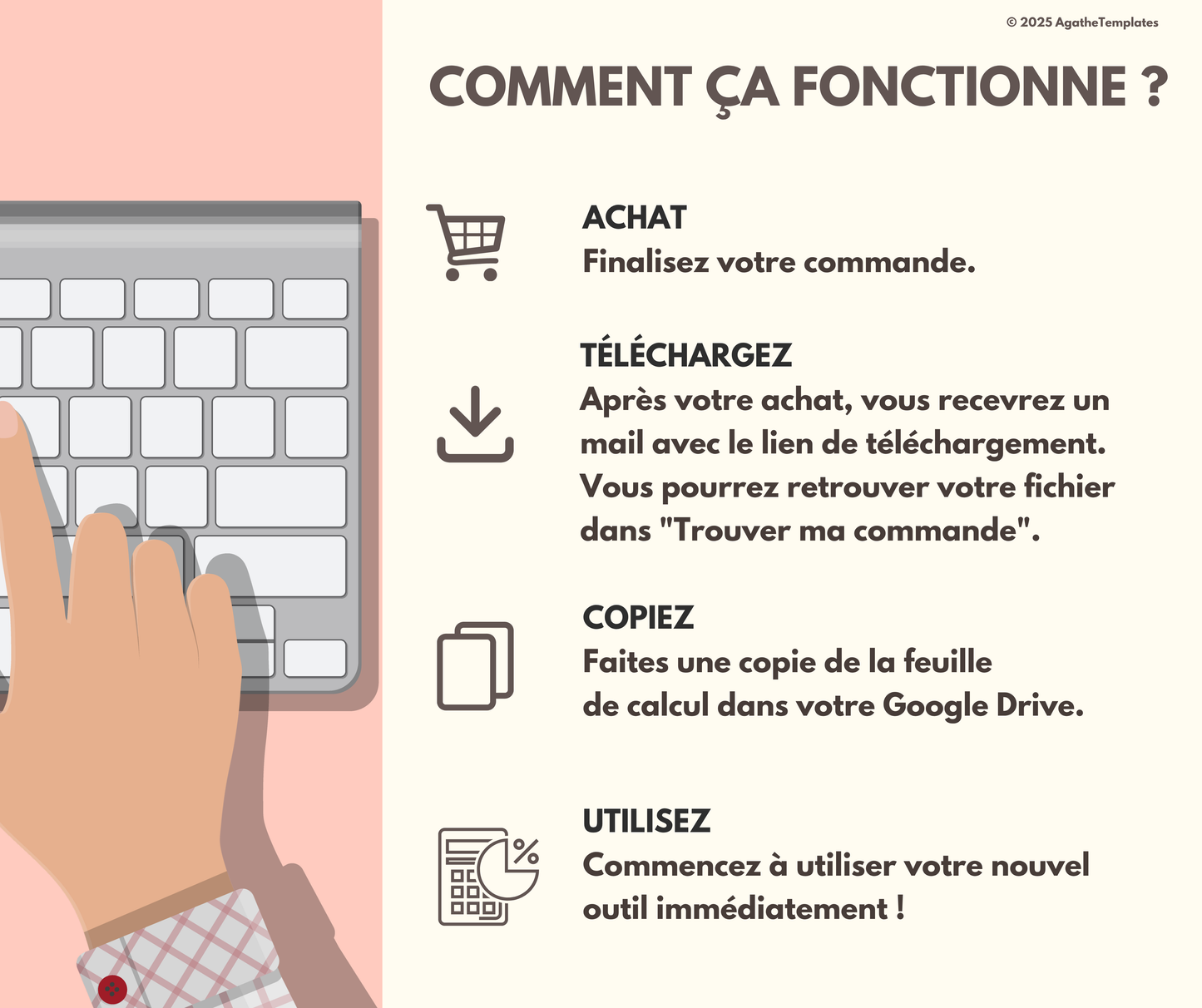 Budget cadeaux de Noël pastel