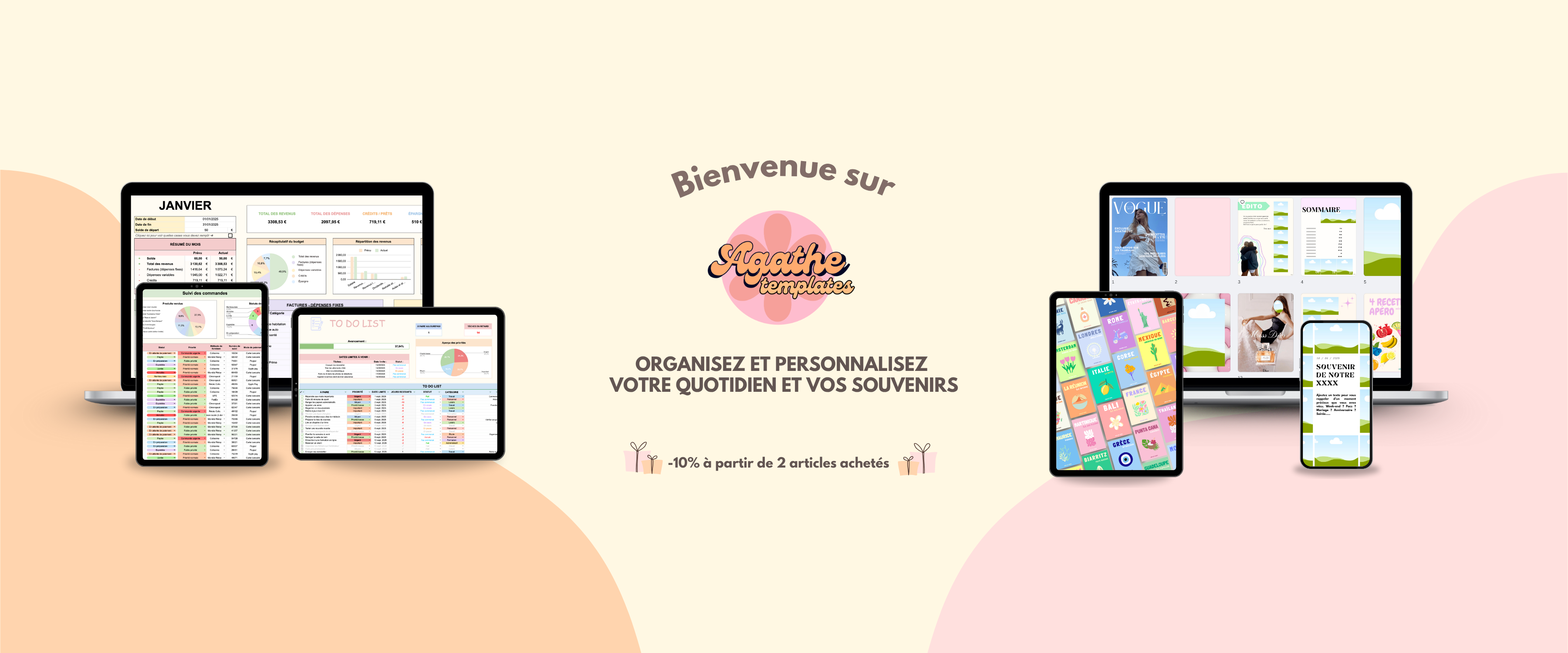 AgatheTemplates Tableurs Et Templates Personnalisables Agathe Templates AgatheTemplates Tableurs Et Templates Personnalisables Agathe Templates