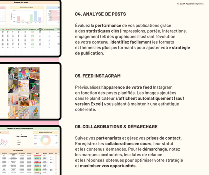 Planificateur de contenu réseaux sociaux