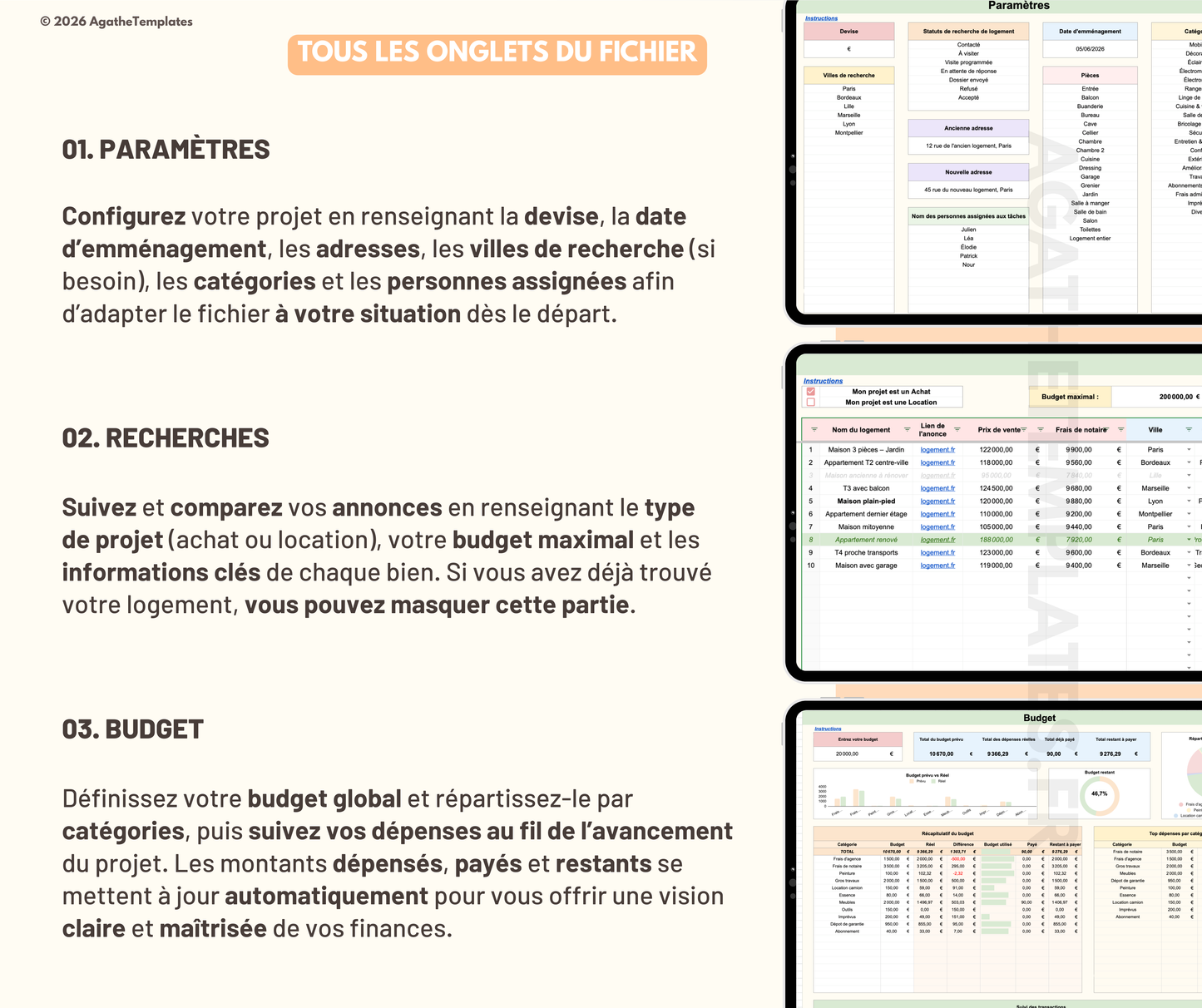 Projet maison ou appartement
