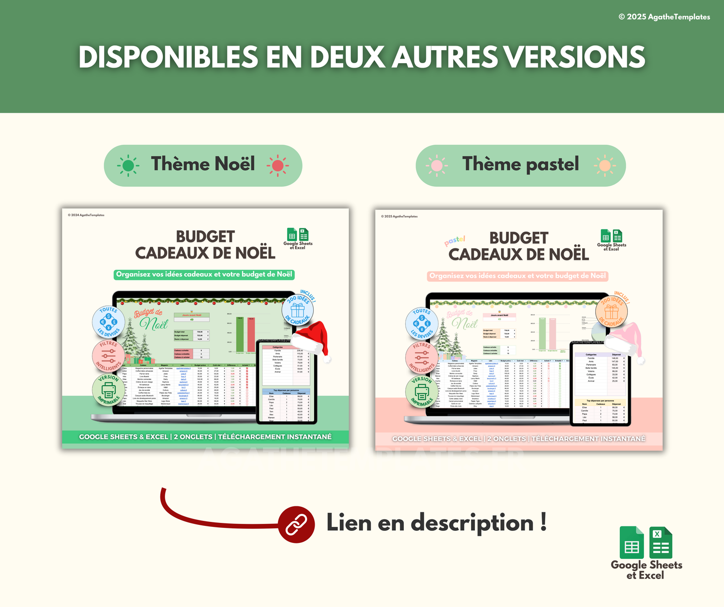 Budget cadeaux de Noël sombre