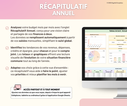 Budget Couple mensuel et annuel