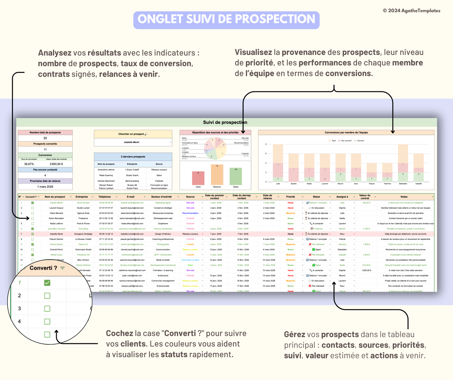 Suivi de prospection