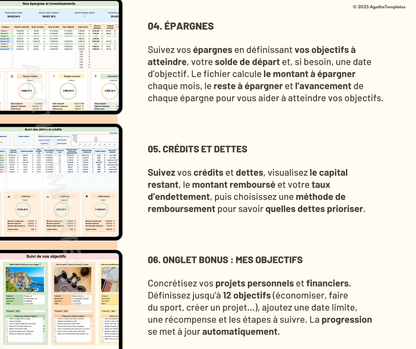 Budget Couple mensuel et annuel