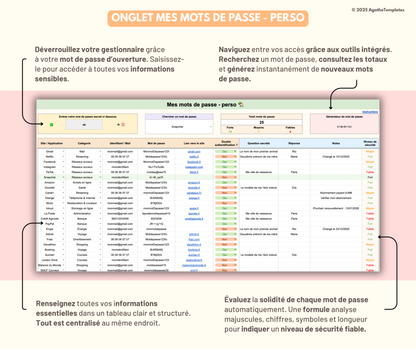 Gestionnaire de mots de passe