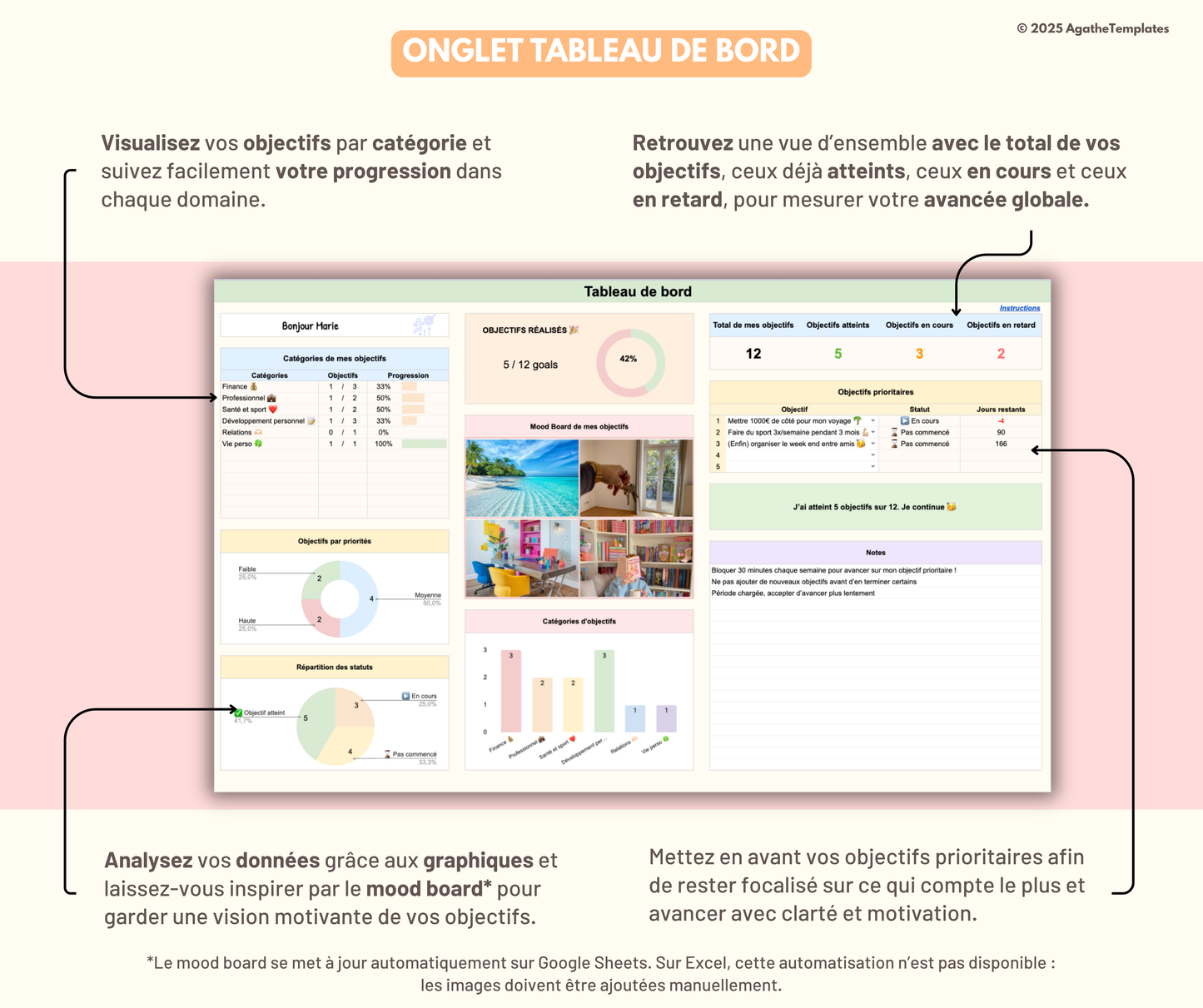 Goal Planner - Suivi des objectifs
