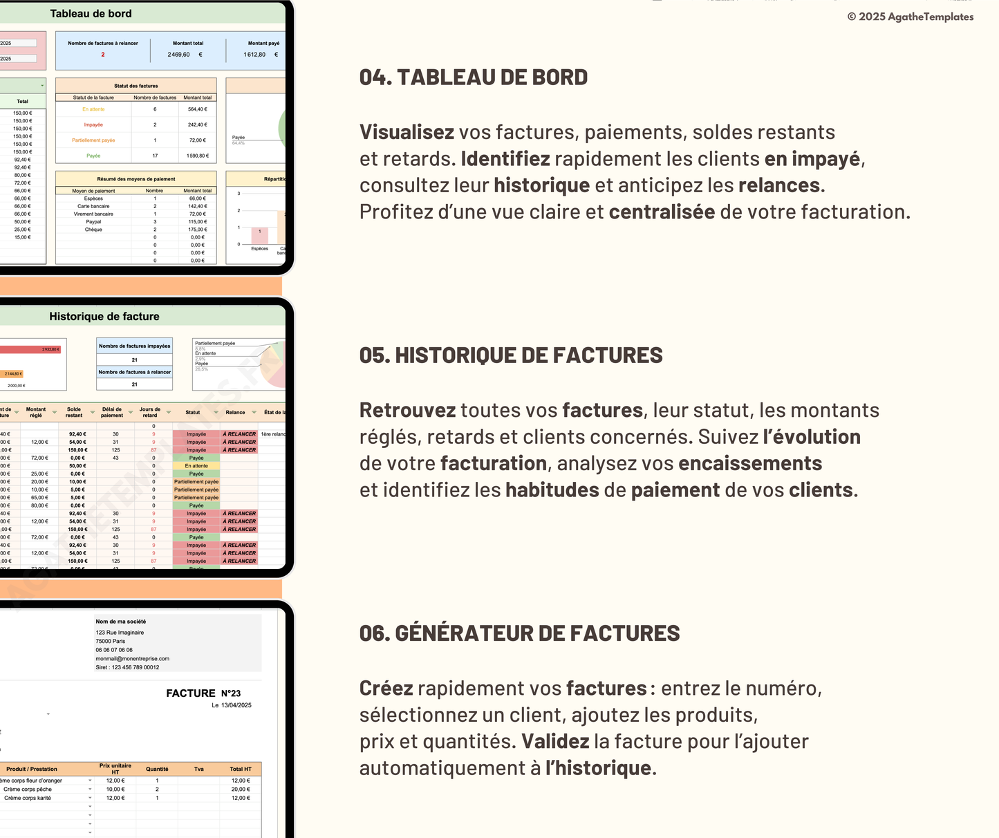 Suivi de facturation