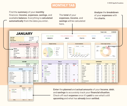 Annual and Monthly Budget