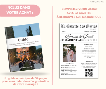 Planificateur de mariage