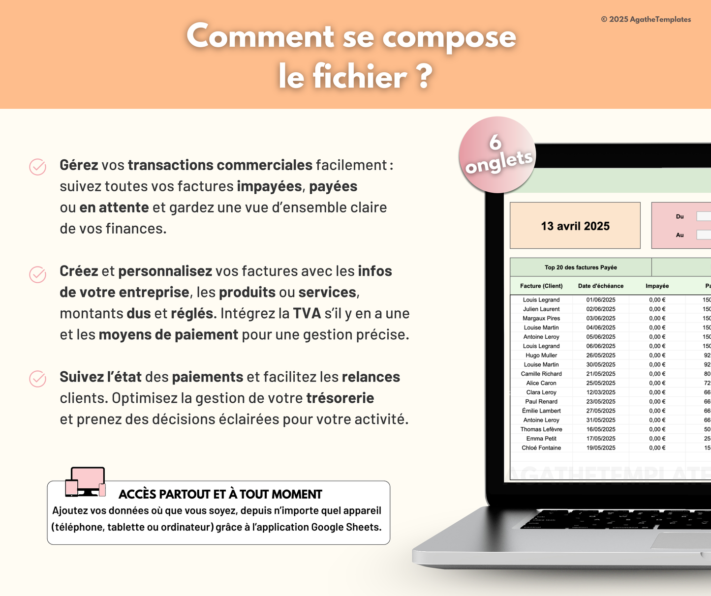 Suivi de facturation