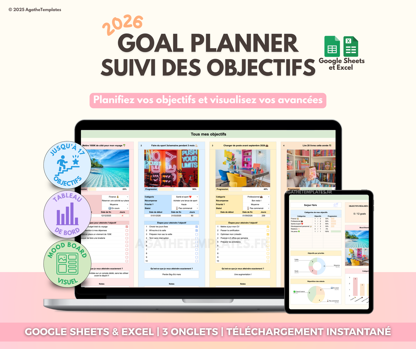 Goal Planner - Suivi des objectifs