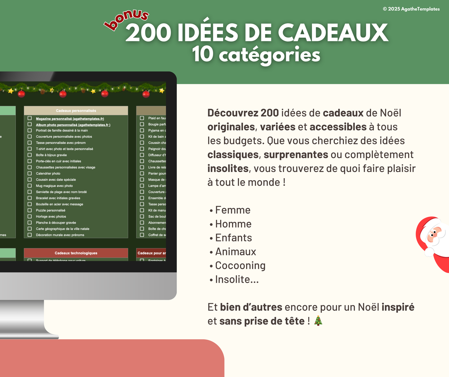 Budget cadeaux de Noël sombre