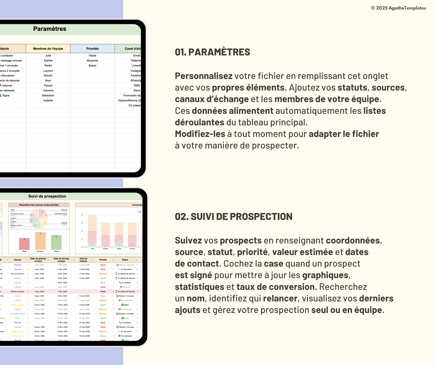 Suivi de prospection