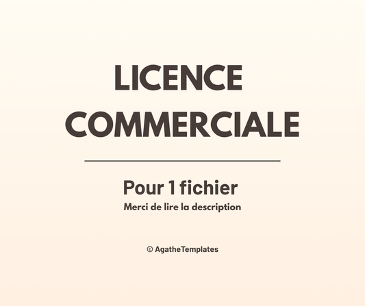 Licence commerciale