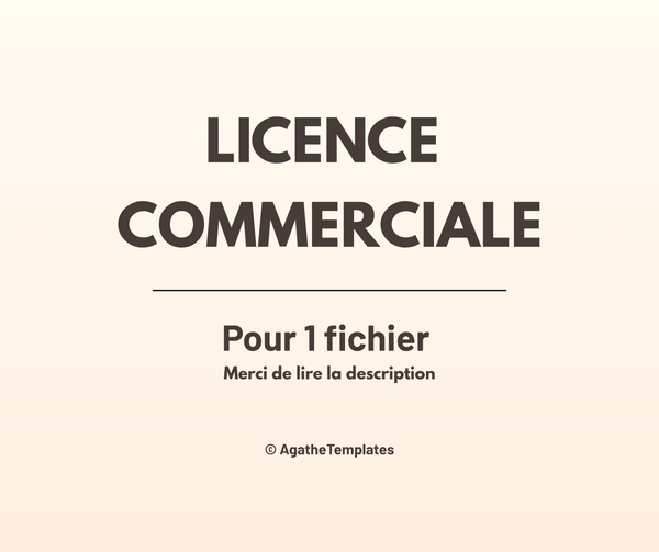 Licence commerciale