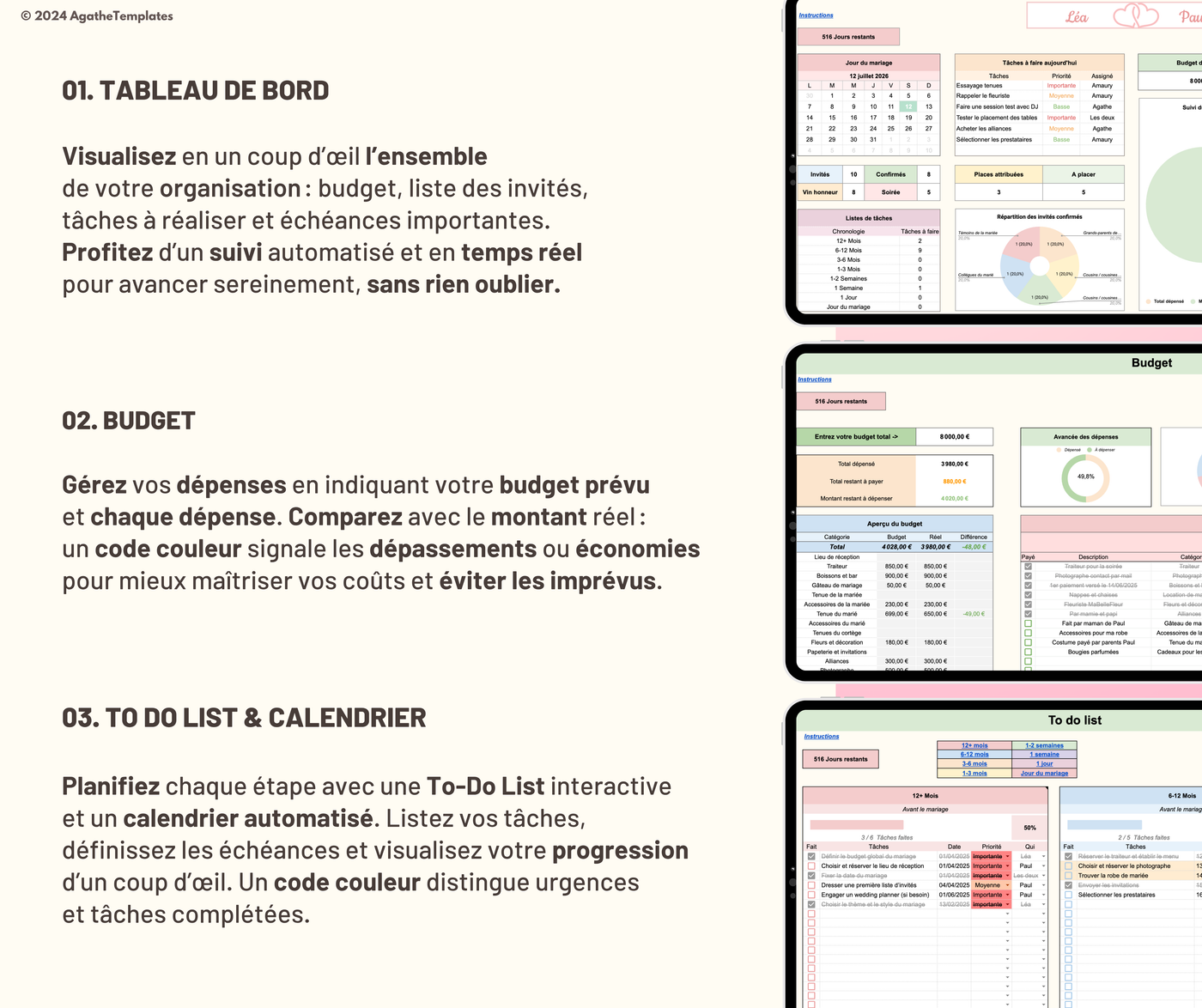 Planificateur de mariage