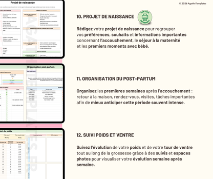 Planificateur de grossesse