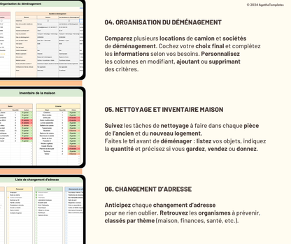 Planificateur de déménagement