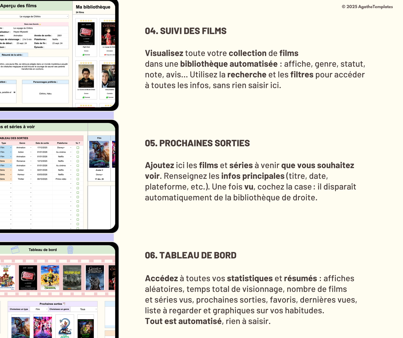 Suivi de films et de séries