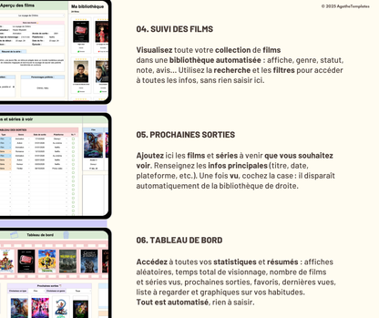 Suivi de films et de séries