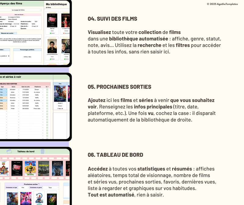 Suivi de films et de séries