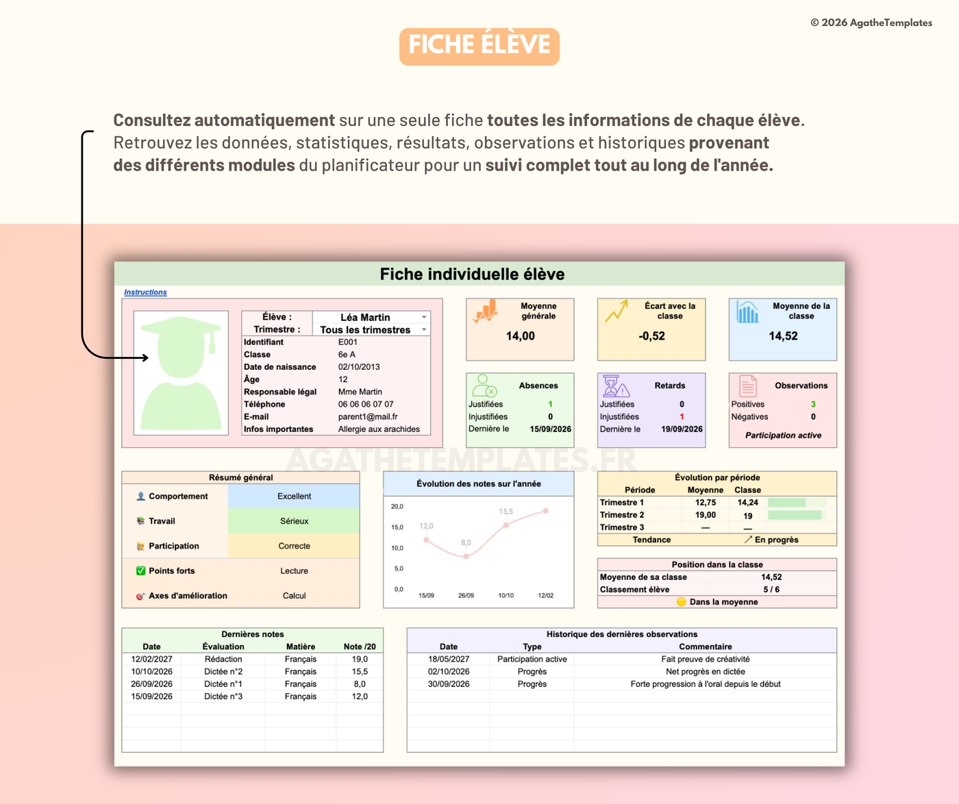 Planificateur enseignant