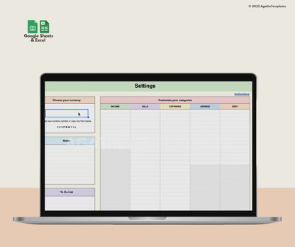 Annual and Monthly Budget