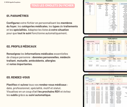 Suivi santé perso ou famille
