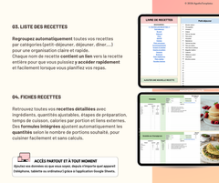 Planificateur de repas et liste de courses