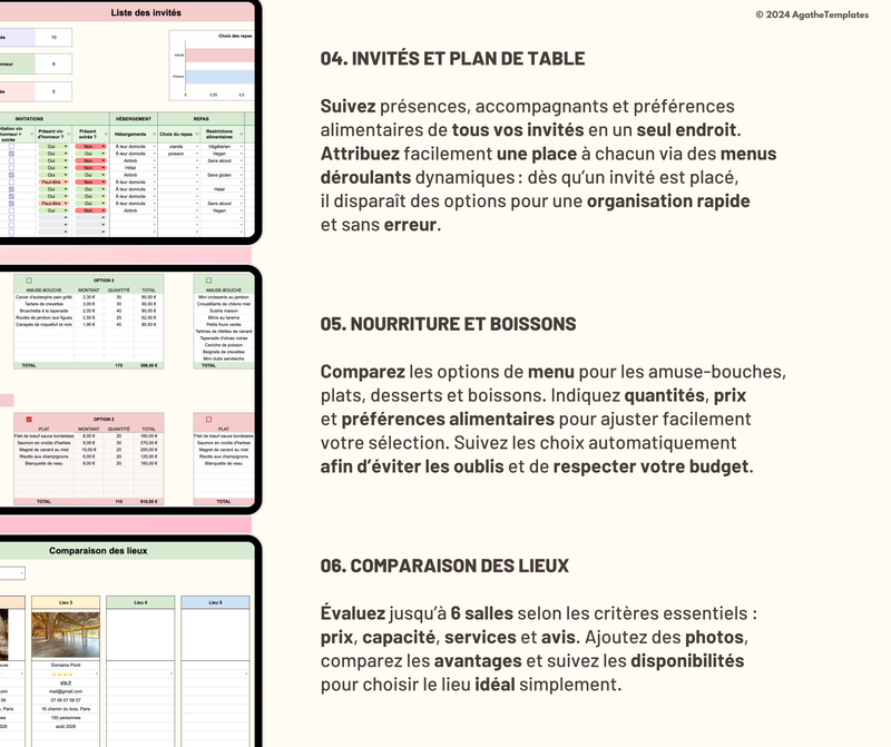 Planificateur de mariage