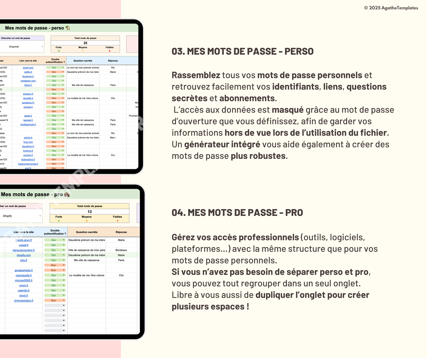 Gestionnaire de mots de passe