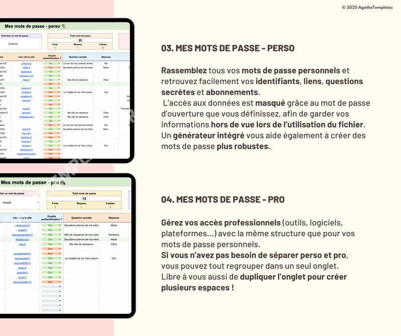 Gestionnaire de mots de passe