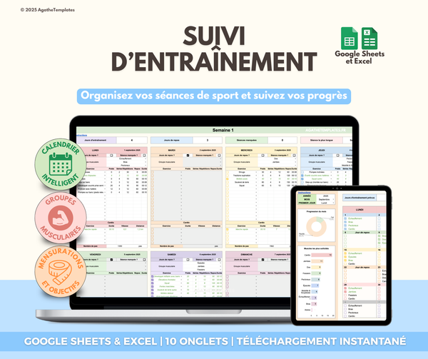 Suivi d'entraînement sportif