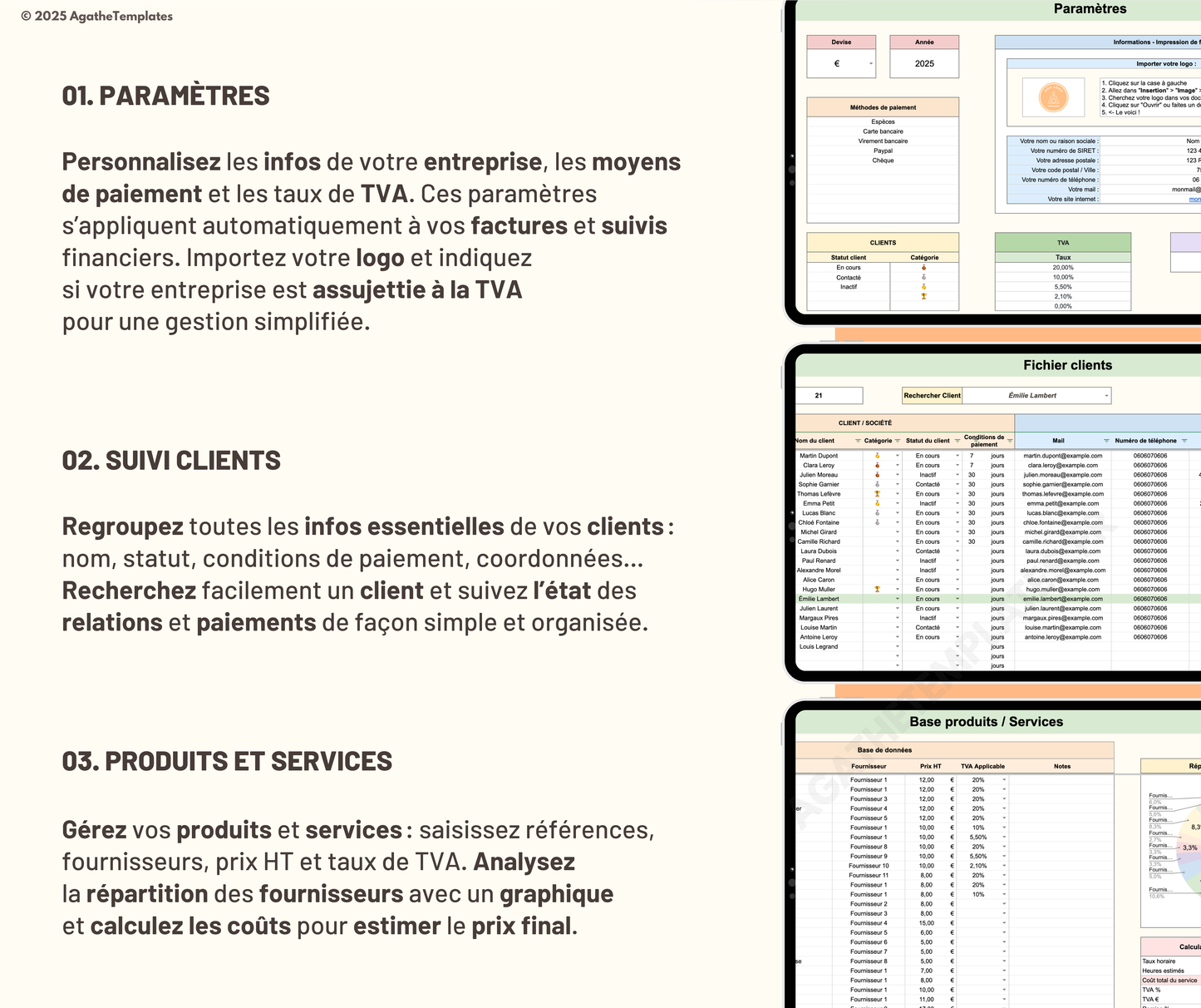 Suivi de facturation