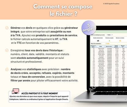 Création et suivi de devis