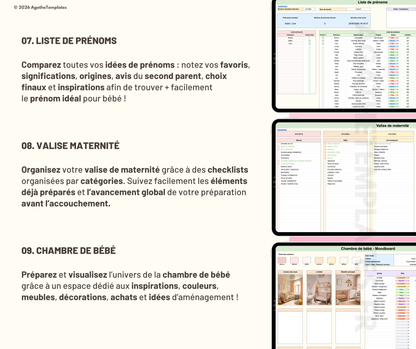 Planificateur de grossesse