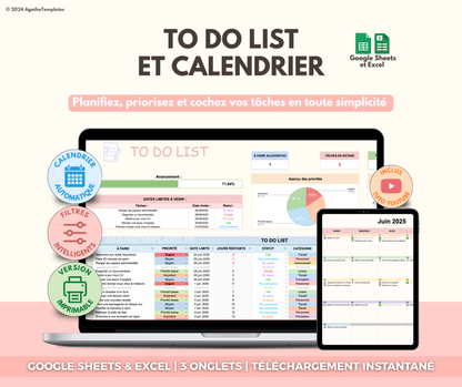 To Do List et calendrier automatisé